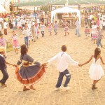 Crianças fazem a festa no Forró Caju - fotos: Agência Aracaju de Notícias