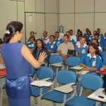 Agentes participam de curso sobre combate à dengue - fotos: Abmael Eduardo  Agência Aracaju de Notícias