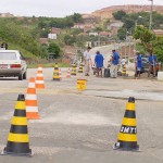 Moradores estão satisfeitos com a sinalização na Euclides Figueiredo - fotos: Wellington Barreto  Agência Aracaju de Notícias