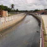 Canal no bairro Santos Dumont está quase concluído - fotos: Abmael Eduardo  Agência Aracaju de Notícias