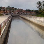 Canal no bairro Santos Dumont está quase concluído - fotos: Abmael Eduardo  Agência Aracaju de Notícias