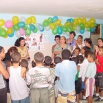 Abrigo Caçula Barreto comemora aniversário coletivo de crianças - Fotos: Wellington Barreto (Agência Aracaju de Notícas)