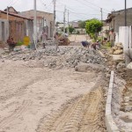 Moradores do bairro Industrial elogiam obras da prefeitura  - fotos: Abmael Eduardo  Agência Aracaju de Notícias