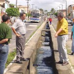 Prefeito visita canais em diversos bairros da cidade  - Agência Aracaju de Notícia  foto: Wellington Barreto