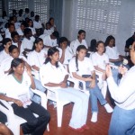 Palestra aborda cigarro em escola municipal - Agência Aracaju de Notícias  foto: Walter Martins