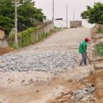 Prefeitura inicia pavimentação no bairro Palestina - Agência Aracaju de Notícias  foto: Abmael Eduardo