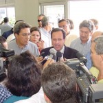 Ministro destaca esforço de Marcelo Déda  - Agência Aracaju de Notícias  foto: Abmael Eduardo