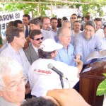 Cobertura fotográfica da assinatura na Coroa do Meio - Agência Aracaju de Notícias  foto: Abmael Eduardo