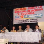 Lei de Incentivo à Cultura é debatida em seminário  - Agência Aracaju de Notícias  Foto: Abmael Eduardo