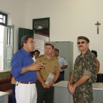 Déda recebe visita do comandante da 6ª Região Militar  - Agência Aracaju de Notícias  Foto: Wellington Barreto