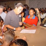 Déda assina ordem de serviço no Anchietão  - Agência Aracaju de Notícias  fotos: Abmael Eduardo