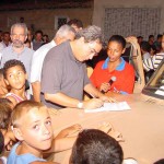 Déda assina ordem de serviço no Anchietão  - Agência Aracaju de Notícias  fotos: Abmael Eduardo