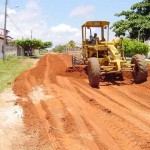 Prefeitura melhora as ruas do povoado Areia Branca - Agência Aracaju de Notícias  fotos: Abmael Eduardo