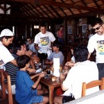 Motoristas recebem panfletos educativos da SMTT - Agência Aracaju de Notícias  fotos: Lindivaldo Ribeiro