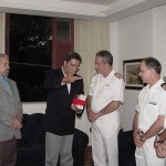 Prefeito recebe visita de vicealmirante - Agência Aracaju de Notícias  fotos: Wellington Barreto