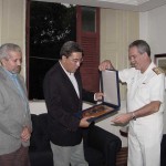 Prefeito recebe visita de vicealmirante - Agência Aracaju de Notícias  fotos: Wellington Barreto