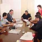Prefeito discute mudança de atuação na Guarda Municipal  - Agência Aracaju de Notícias  fotos: Abmael Eduardo