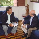 Prefeito recebe presidente do Instituto Brasileiro de Estudos LatinoAmericanos  - Agência Aracaju de Notícias  fotos: Abmael Eduardo