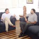 Viceprefeito de Diadema visita prefeito de Aracaju - Agência Aracaju de Notícias  foto: Abmael Eduardo