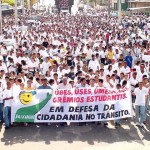 Caminhada pela Cidadania no Trânsito reúne 10 mil pessoas - Agência Aracaju de Notícias  fotos: Abmael Eduardo