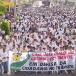 Caminhada pela Cidadania no Trânsito reúne 10 mil pessoas - Agência Aracaju de Notícias  fotos: Abmael Eduardo