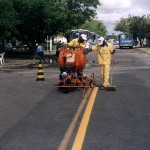 SMTT implanta faixas e placas em toda Aracaju - Agência Aracaju de Notícias  fotos: Lindivaldo Ribeiro
