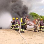 Simulação de acidente aéreo conta com participação da PMA - Agência Aracaju de Notícias