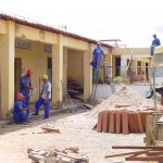 Obras do mercado do bairro América estão adiantadas   - Agência Aracaju de Notícias  fotos: Wellington Barreto