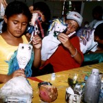 Alunos da rede municipal participam de oficinas de arte - Agência Aracaju de Notícias  fotos: Walter Martins