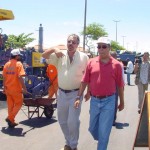 Prefeito visita várias obras nos diversos bairros da capital  - Agência Aracaju de Notícias  fotos: Abmael Eduardo