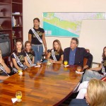 Candidatas ao Miss Sergipe visitam o prefeito de Aracaju - Agência Aracaju de Notícias