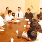 Prefeito de Aracaju recebe comissão do PSF  - Agência Aracaju de Notícias  fotos: Abmael Eduardo