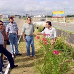 Prefeito realiza vistoria em obras de proteção nos canais do Jardins - Agência Aracaju de Notícias  fotos: Abmael Eduardo