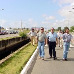 Prefeito realiza vistoria em obras de proteção nos canais do Jardins - Agência Aracaju de Notícias  fotos: Abmael Eduardo