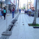 Calçadões do Centro estarão recuperados até o final do ano - Agência Aracaju de Notícias  fotos: Lindivaldo Ribeiro