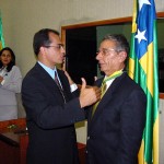 Jornalista Raimundo Luiz recebe medalha na Assembléia Legislativa - Agência Aracaju de Notícias  fotos: Wellington Barreto