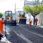 Obra de recapeamento da rua Maruim continua em ritmo acelerado - Agência Aracaju de Notícias  fotos: Wellington Barreto