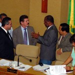 Secretário e sindicalistas entregam plano de Previdência na Câmara   - Agência Aracaju de Notícias  fotos: Wellington Barreto