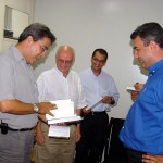 Prefeito visita as emissoras Delmar e 103 FM - Agência Aracaju de Notícias  fotos: Wellington Barreto
