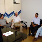 Prefeito visita as emissoras Delmar e 103 FM - Agência Aracaju de Notícias  fotos: Wellington Barreto