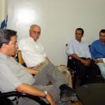 Prefeito visita as emissoras Delmar e 103 FM - Agência Aracaju de Notícias  fotos: Wellington Barreto
