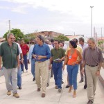 Prefeito visita várias obras acompanhado pela imprensa - Agência Aracaju de Notícias  fotos: Abmael Eduardo
