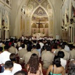 Missa na Catedral marca confraternização dos servidores da PMA - Agência Aracaju de Notícias  fotos:Abmael Eduardo