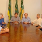 Prefeito recebe a visita do governador Albano Franco - Agência Aracaju de Notícias  fotos: Wellington Barreto
