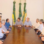 Prefeito recebe a visita do governador Albano Franco - Agência Aracaju de Notícias  fotos: Wellington Barreto