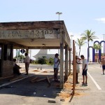PMA inicia a reforma geral do terminal de táxis da Atalaia - Agência Aracaju de Notícias  ftos: Wellington Barreto