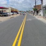 Prefeitura sinaliza a avenida Euclides Figueiredo - Agência Aracaju de Notícias
