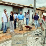 Prefeito em exercício confere o andamento de várias obras em Aracaju - Agência Aracaju de Notícias  fotos: Abmael Eduardo