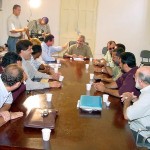 Prefeito em exercício recebe visita dos vereadores aracajuanos - Agência Aracaju de Notícias