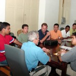 Representantes do movimento estudantil participam de reunião na PMA - Agência Aracaju de Notícias